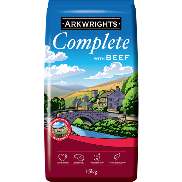 Arkwrights Complete Dog Beef 15kg