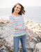 Lighthouse Causeway Long Sleeve Breton Top Top Seagrass