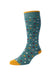 HJS Spot Welly Sock 4-7 Light Teal