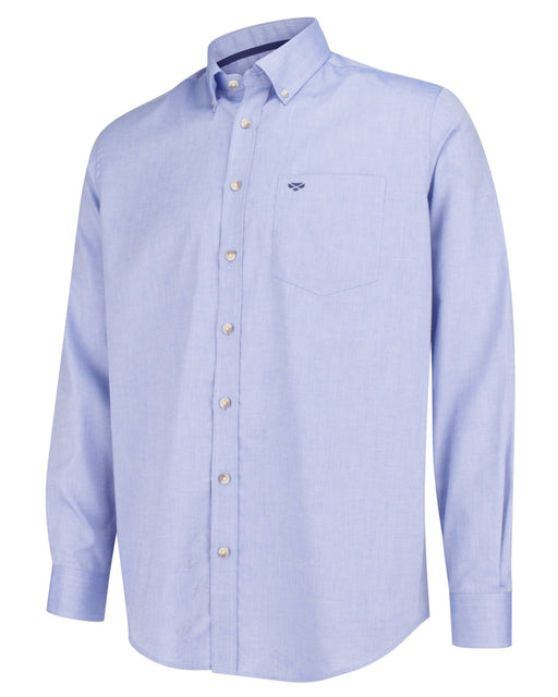 Hoggs of Fife Dunedin Oxford Shirt Blue