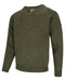 Hoggs of Fife Melrose V Neck Pullover Loden