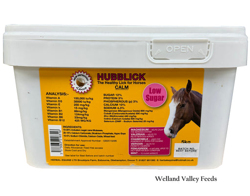 Hubblick Equine Calm Lick 5kg