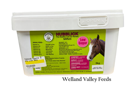 Hubblick Equine Garlic Lick 5kg