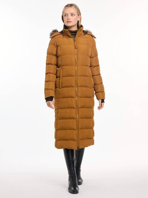 LeMieux Harper Longline Puffer Coat Ginger