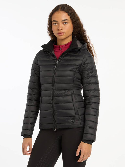 LeMieux Tilly Hooded Puffer Jacket Black