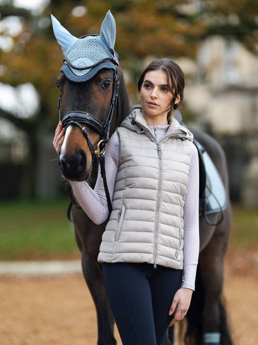 LeMieux Tilly Hooded Puffer Gilet Ash