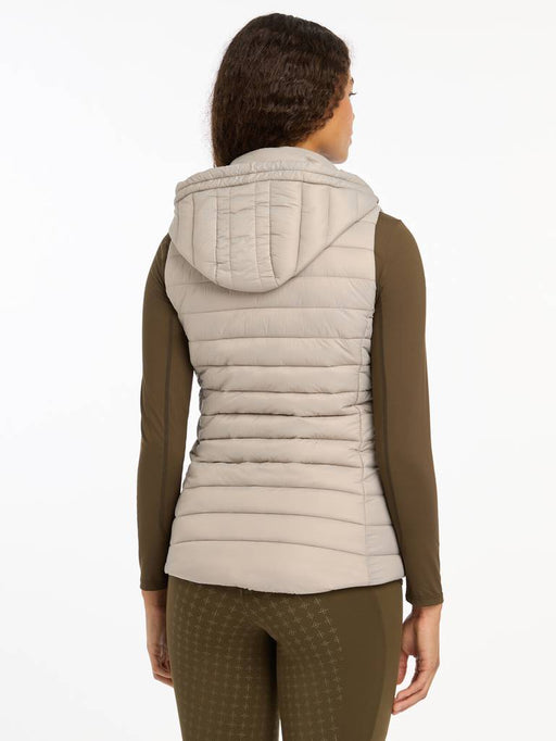 LeMieux Tilly Hooded Puffer Gilet Ash