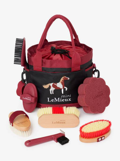 LeMieux Mini Grooming Set Red