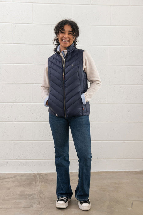 Lighthouse Laurel Gilet Navy 100% Recycled