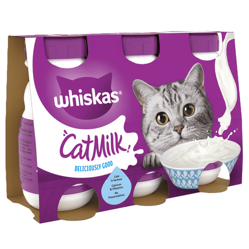 Whiskas Cat Milk Plus - 3x200ml Bottles