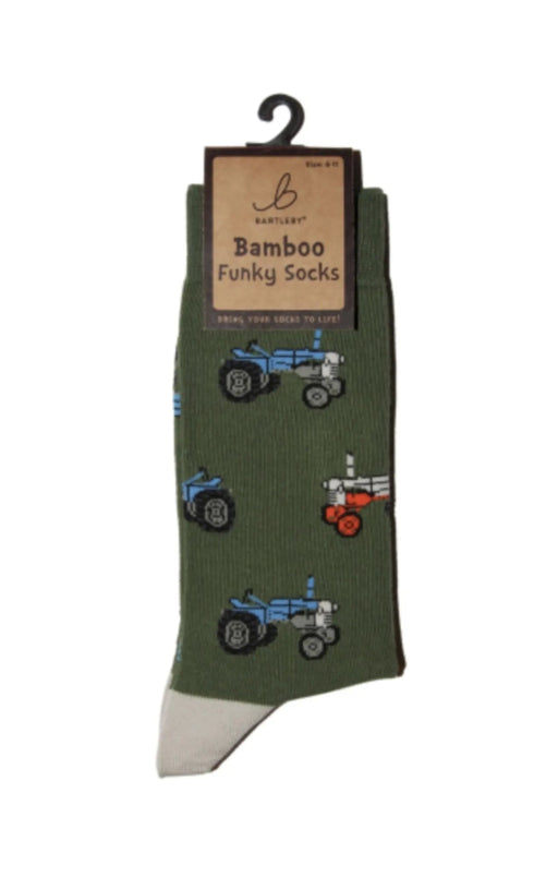 Bamboo Funky Sock Tractor