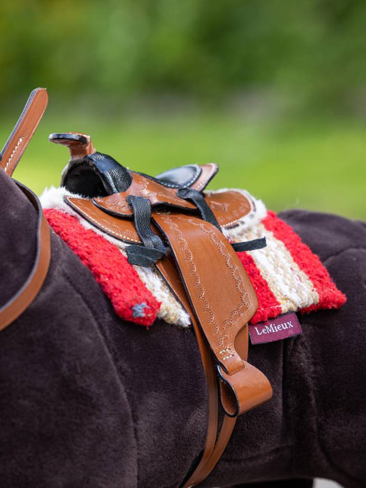 LeMieux TOY Pony Tan Western Saddle