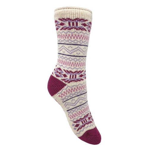 Bramble Fairisle Thermasock 4-7 Assorted