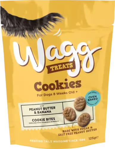 Wagg Cookie Treat Peanut & Banana 125g