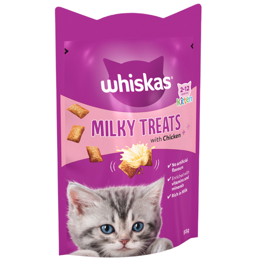 Whiskas Kitten Milky Treats 55g