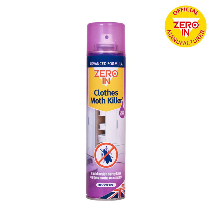 Zero In Clothes Moth Killer Spray 300ml