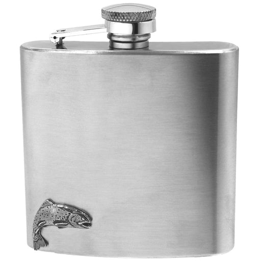 6oz Stainless Steel Fishing Flask