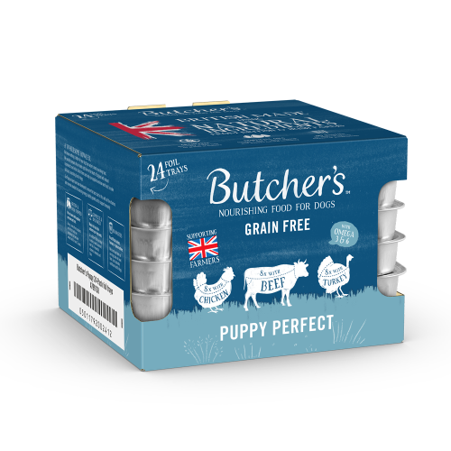 Butcher's store puppy food