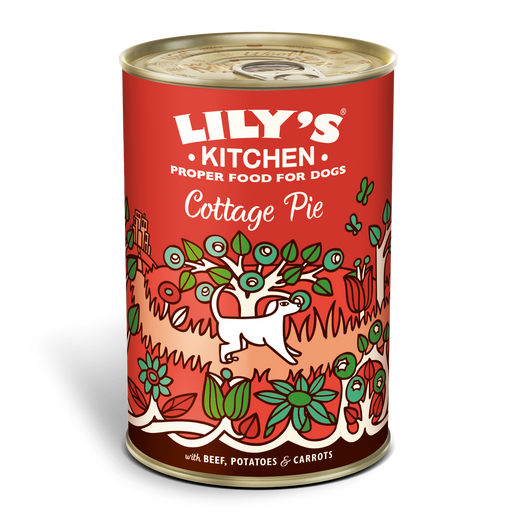 Lily's Kitchen Cottage Pie For Dogs Tin