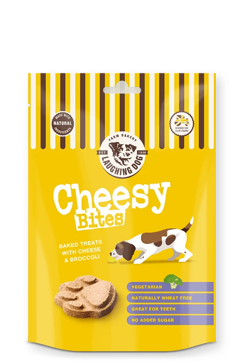 Laughing Dog Cheesy Bites Treats 125g