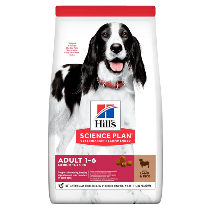 Hill's Science Plan Canine Adult Medium Breed Lamb & Rice